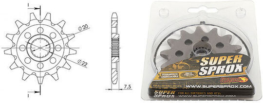 Supersprox Vorderes Ritzel