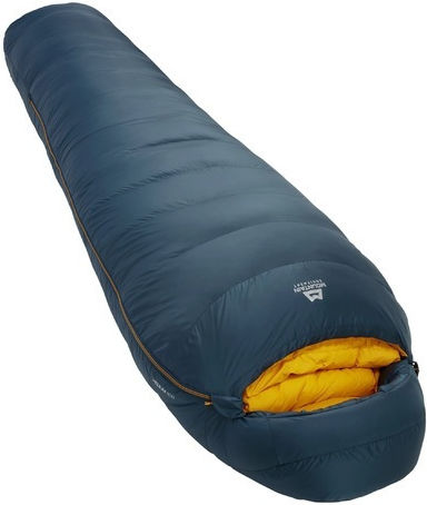 Mountain Equipment Sleeping Bag Μονό Helium 800 Long Majolica Blue