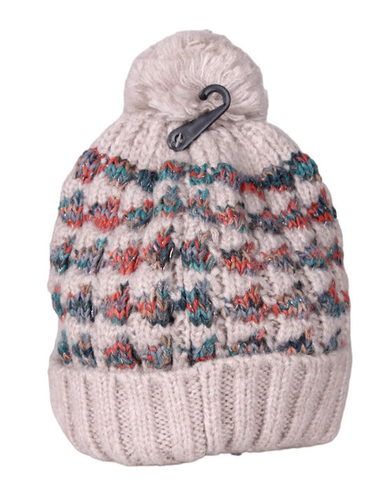 Pom Pom Beanie Beanie Knitted