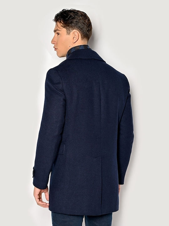 Herren Mantel Blue