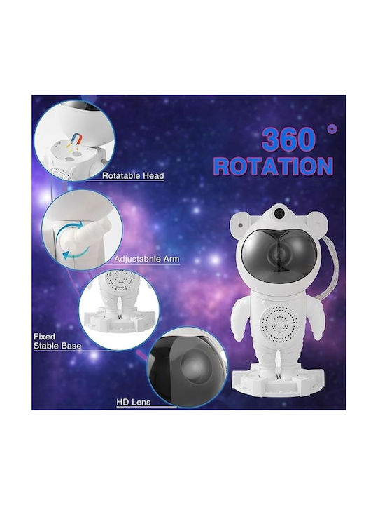 Factory Lumini LED Lampă de proiecție pentru copii cu Proiecție de Stele Alb