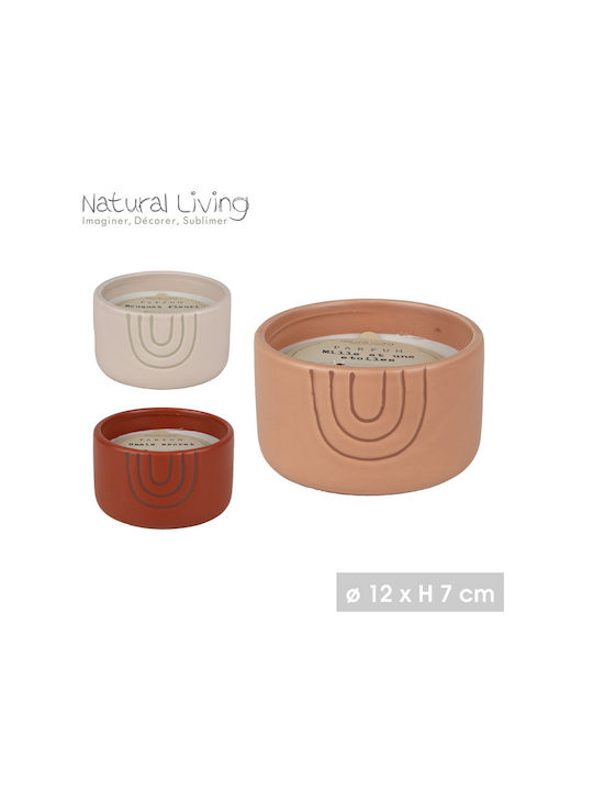 Natural Living Lumânare Aromată Conic Bej 1buc 31841