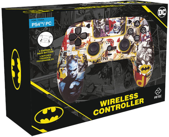 FR-TEC Wireless Gamepad for PS4 Batman