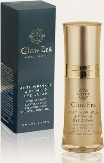 Glow Era Anti Wrinkle & Firming Aloe Κρέμα Ματιών για Αντιγήρανση & Σύσφιξη 15ml