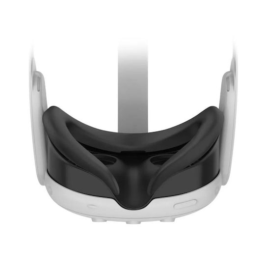 Vortex Virtual Reality Face Cover for Meta Quest 3 in Black Color