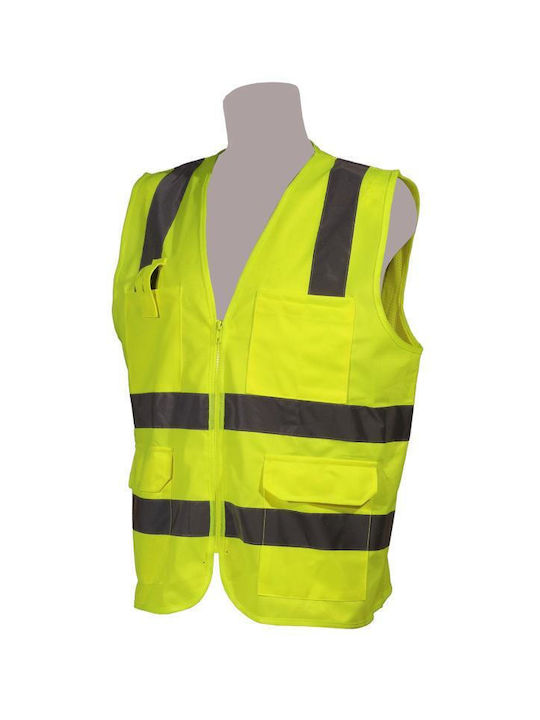 Fageo Men's Safety Vest Yellow