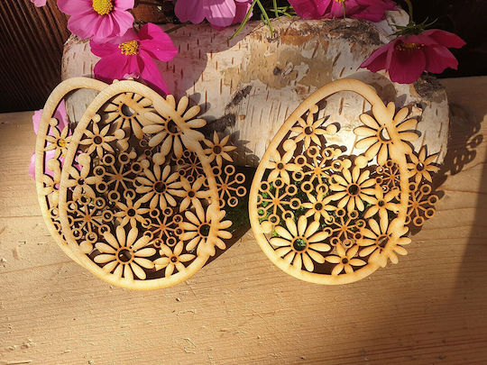 Unique Oster Ei Set 3 Stück 9x12cm