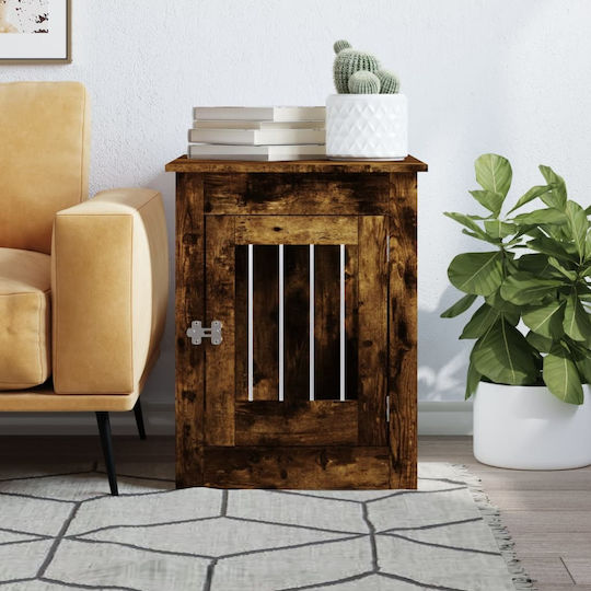 vidaXL Dog Wire Crate 55x80x68cm