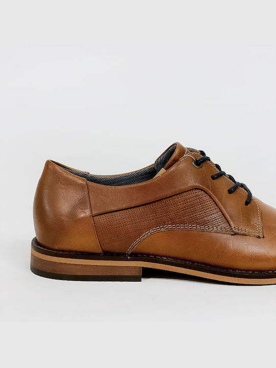 Bullboxer Δερμάτινα Ανδρικά Oxfords Ταμπά