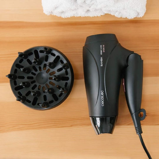 Cecotec Bamba Ionicare 5450 Power&Go Pro Fire Hair Dryer Turbo with Diffuser 2400W