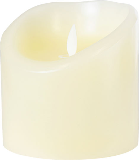 GloboStar Dekoratives Tischlicht LED Wachs-Politur 10x10x10cm