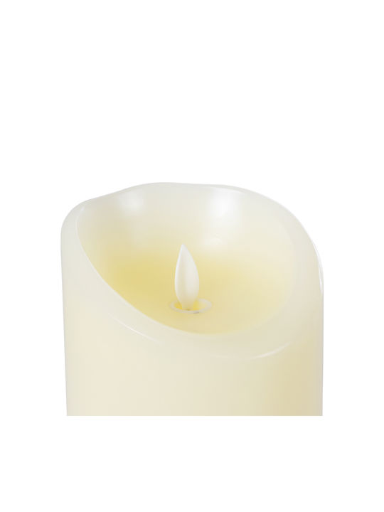 GloboStar Dekorative Lampe Wachs-Politur Weiß