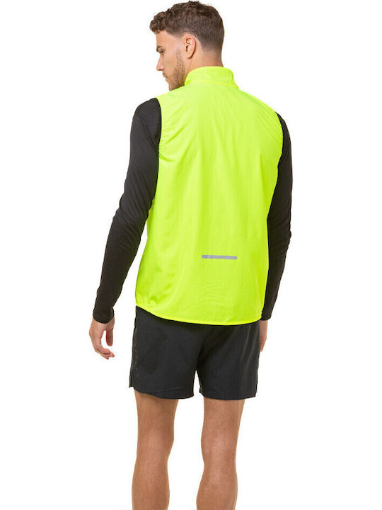 Ärmellos Winter Jacke Winddicht Yellow