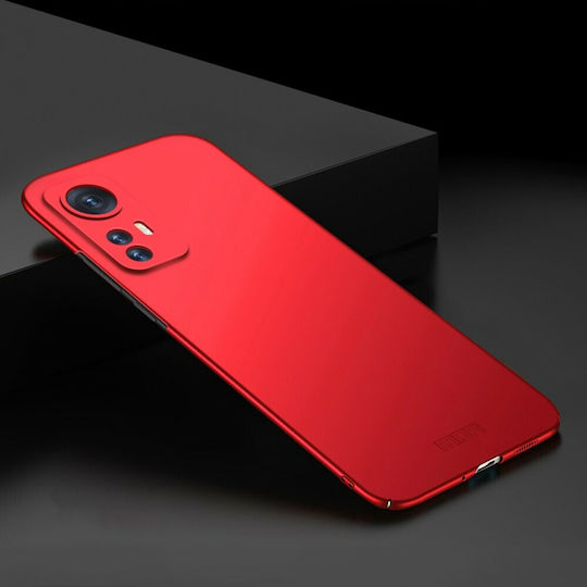 Mofi Shield Slim Series Umschlag Rückseite Kunststoff Rot (Xiaomi 12 Pro)