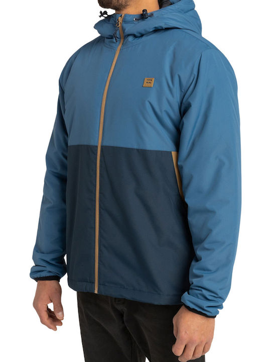 Transport Geci Barbati Iarna Waterproof Albastru