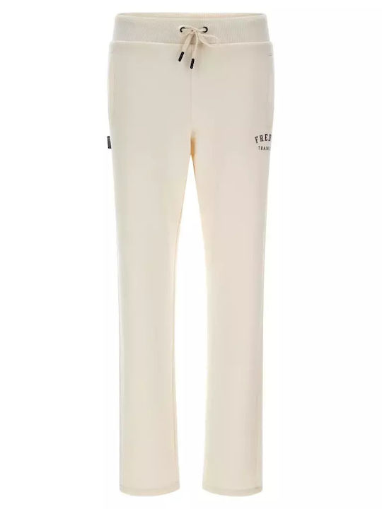 Trousers Sweatpants Fleece White