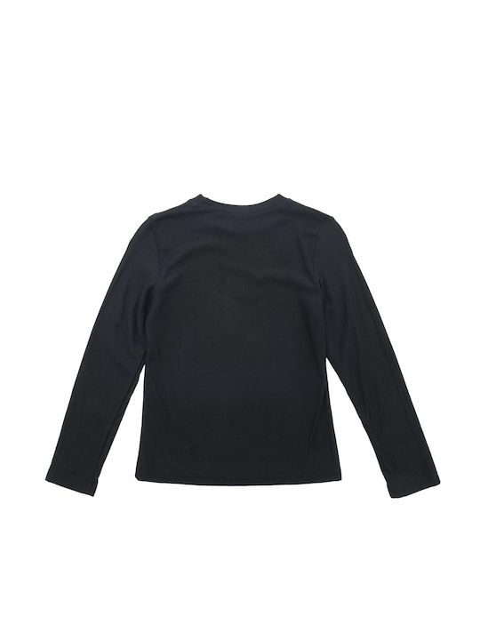 Babylon Kids Blouse Long Sleeve Black