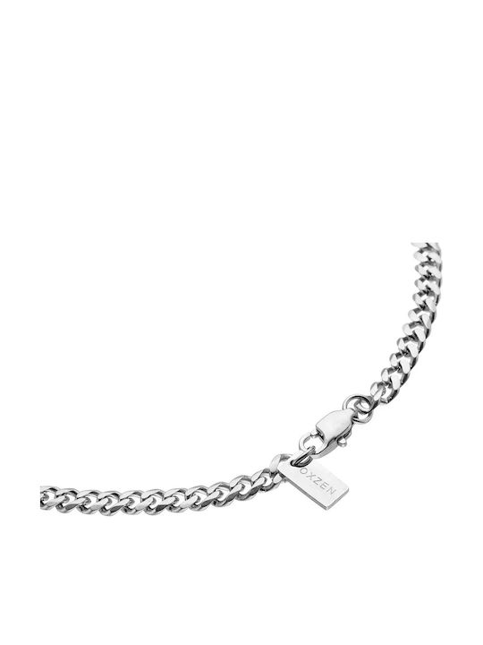 Oxzen Chain Neck made of Stainless Steel Thin Thickness 4mm