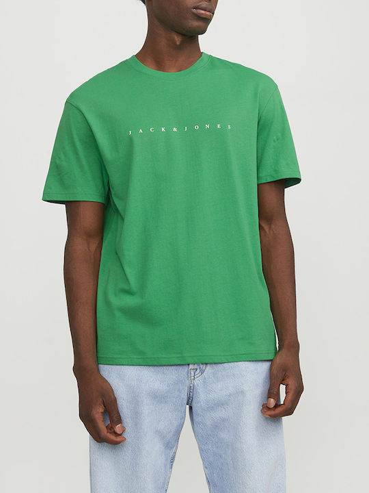 Jack & Jones Ανδρικό T-shirt Κοντομάνικο Green Bee Green