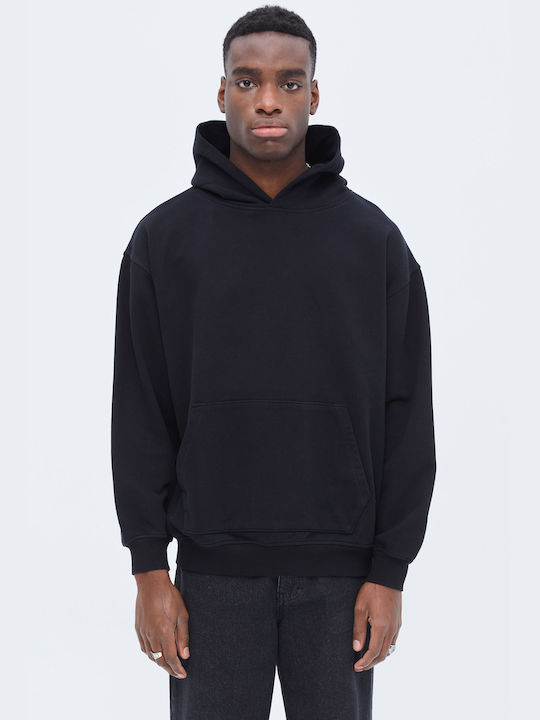 Aristoteli Bitsiani Men's Sweatshirt with Hood BLACK