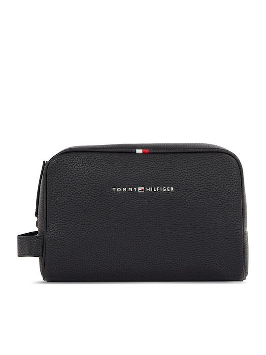 Tommy Hilfiger Мъжко Несесер в Черен цвят 22см Tommy Hilfiger Мъжко Несесер в Черен цвят 22см
