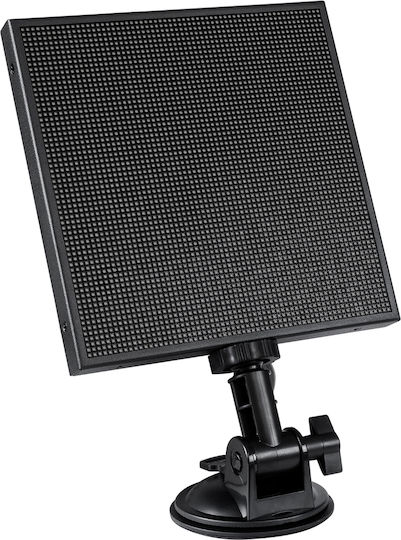 GloboStar Κυλιόμενη Πινακίδα LED Μονής Όψης 64x64cm RGBW