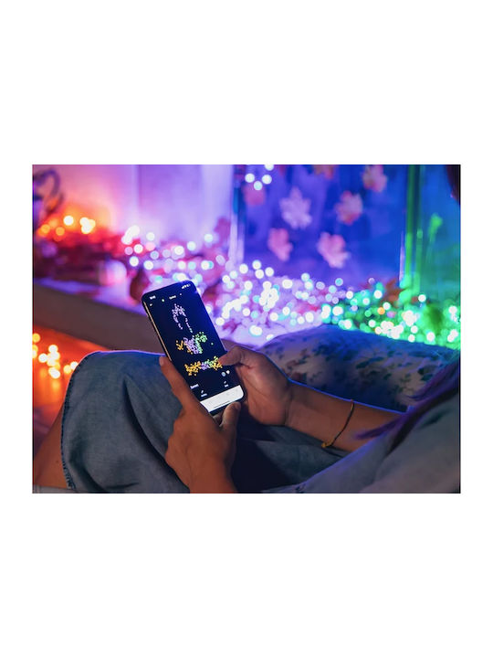 400 Λαμπάκια LED 6μ. RGB σε Σειρά