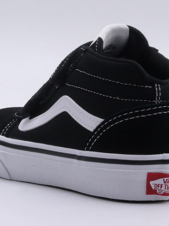 Ward Mid V Παιδικά Sneakers High με Σκρατς Μαύρα
