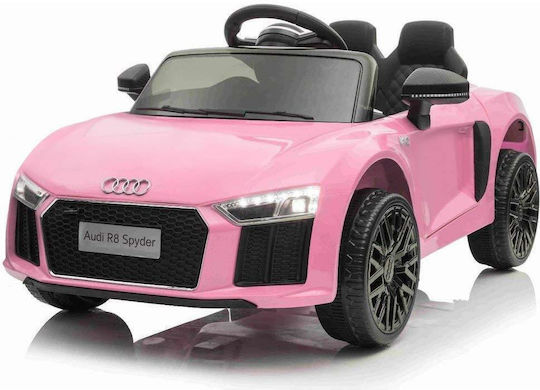 R8 Spyder Διθέσιο με Τηλεκοντρόλ Licensed 12 Volt Ροζ