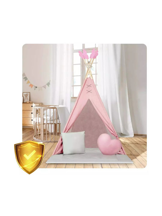 Nukido Kids Indian Teepee Play Tent Teepee for 3+ years Pink