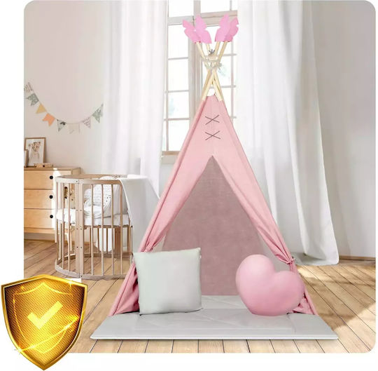 Nukido Kids Indian Teepee Play Tent Teepee for 3+ years Pink