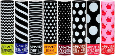 Apivita Lip Balm με Χρώμα Pomegranate 4.4gr