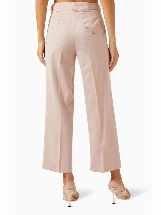 Marella Women's Fabric Trousers Beige