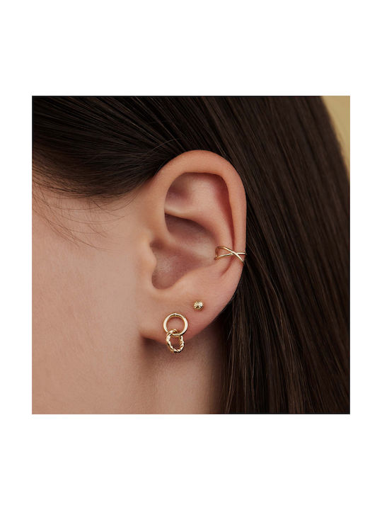 Isabel Bernard Set Earrings made of Gold 14K