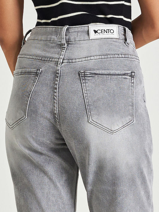 Ψηλόμεσο Γυναικείο Jean Παντελόνι σε Slim Εφαρμογή