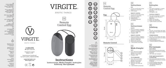 Virgite Vibrator Ei Rosa