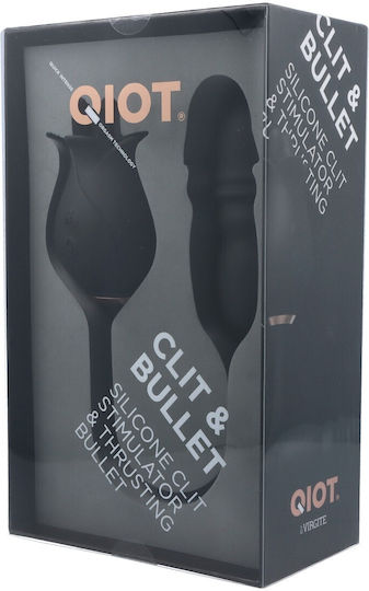 Virgite Δονητής Bullet Μαύρος
