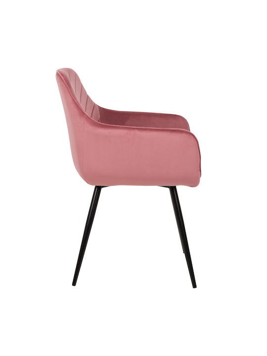 Latrell Dining Room Velvet Armchair Rotten Apple 55x57x84cm