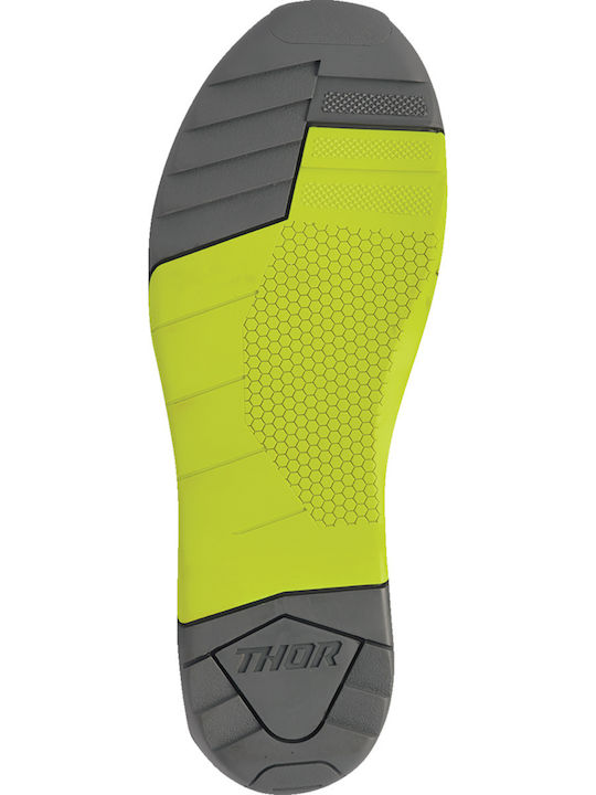 Thor MX Blitz XR Ανδρικές Μπότες Motocross Δερμάτινες Grey/Charcoal