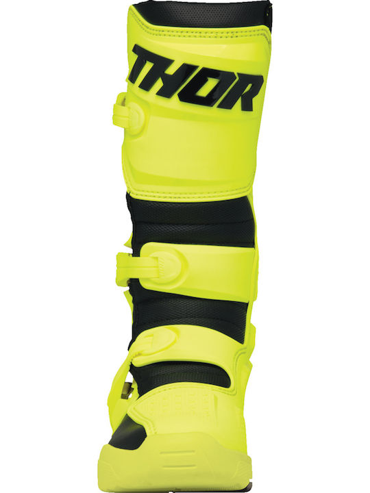 Thor MX Blitz XR Ανδρικές Μπότες Motocross Δερμάτινες ACID/Black