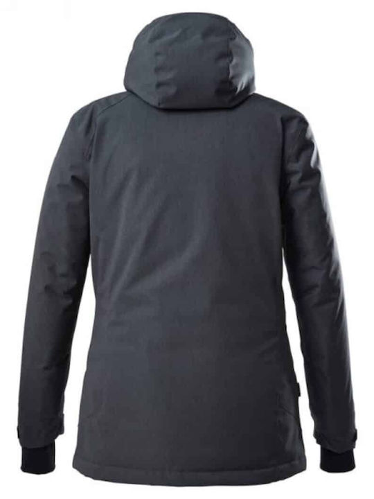 Killtec Ksw 38610-298 Frauen Jacke aus für Ski & Snowboard Gray