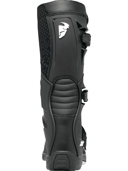 Thor MX Blitz XR Ανδρικές Μπότες Motocross Δερμάτινες Black/White