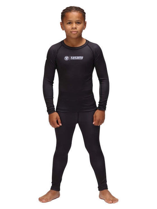 Tatami Fightwear Детска Тениска 22-KRG-012 за Джиу-джицу Черен