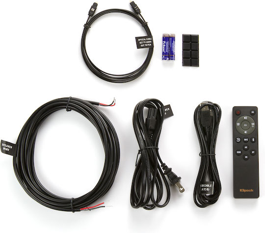 Klipsch R-51PM Αυτοενισχυόμενα Ηχεία με Bluetooth 120W (Ζεύγος) Μαύρα
