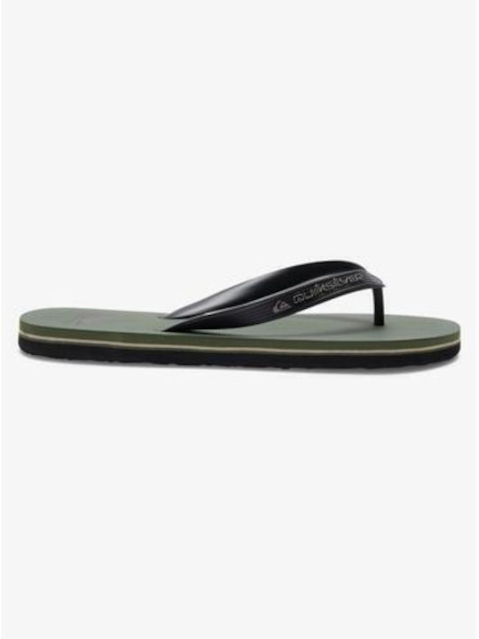 Quiksilver Men's Flip Flops Green