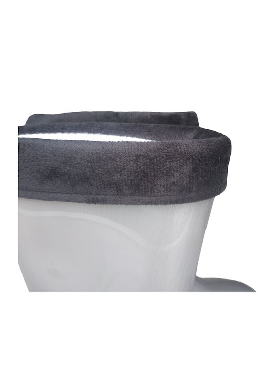 Kids Wellies with Internal Lining Gray
