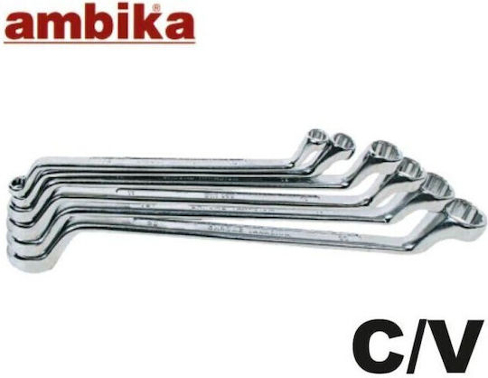 Ambika Σετ 8 Διπλά Κλειδιά Πολύγωνα Κυρτά