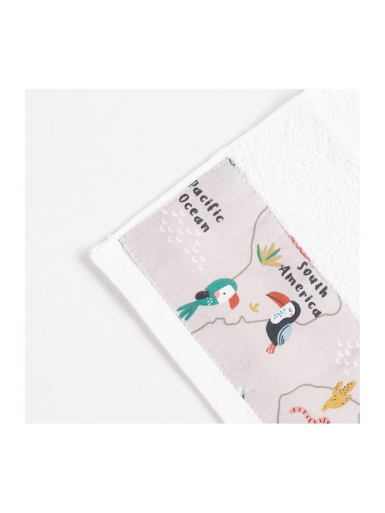 Linea Interiors Set Babyhandtücher 3tlg Ecru Gewicht 500gr/m²