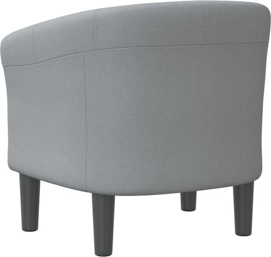 Barrel Sessel Light Grey 70x56x68cm
