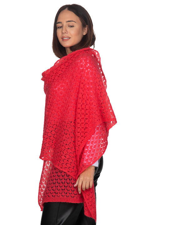 Women's Knitted Scarf Orange